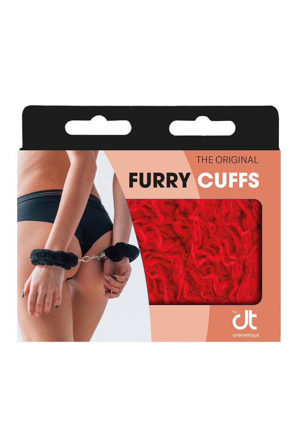 DREAM TOYS HANDCUFFS WITH PLUSH RED