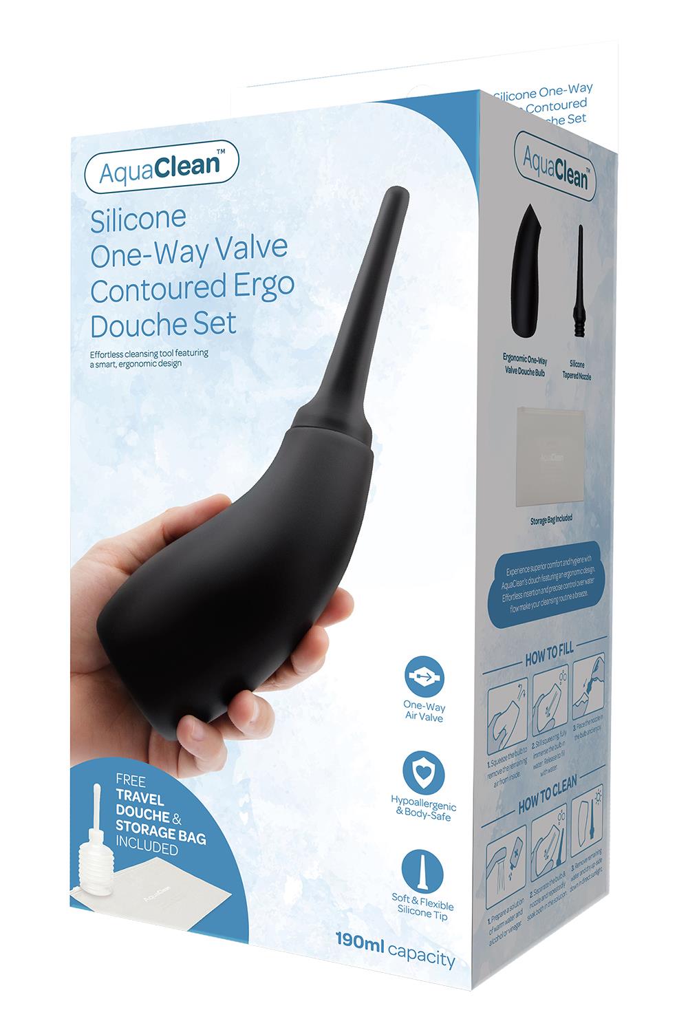 One Way Valve Contured Ergo Douche 190Ml