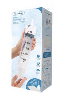 AQUACLEAN ENEMA SYRINGE 300CC