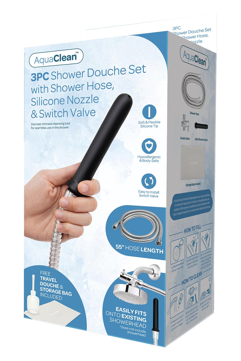 Shower Douche System with Diverter