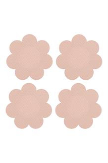 Peekaboos Self Adhesive Satin Nipple Covers, Nude