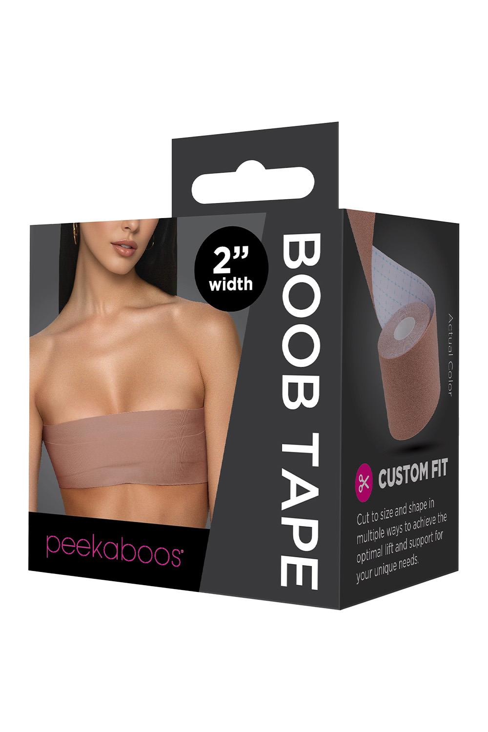 PEEKABOOS BOOB TAPE 15 FEET, LIGHT SKIN