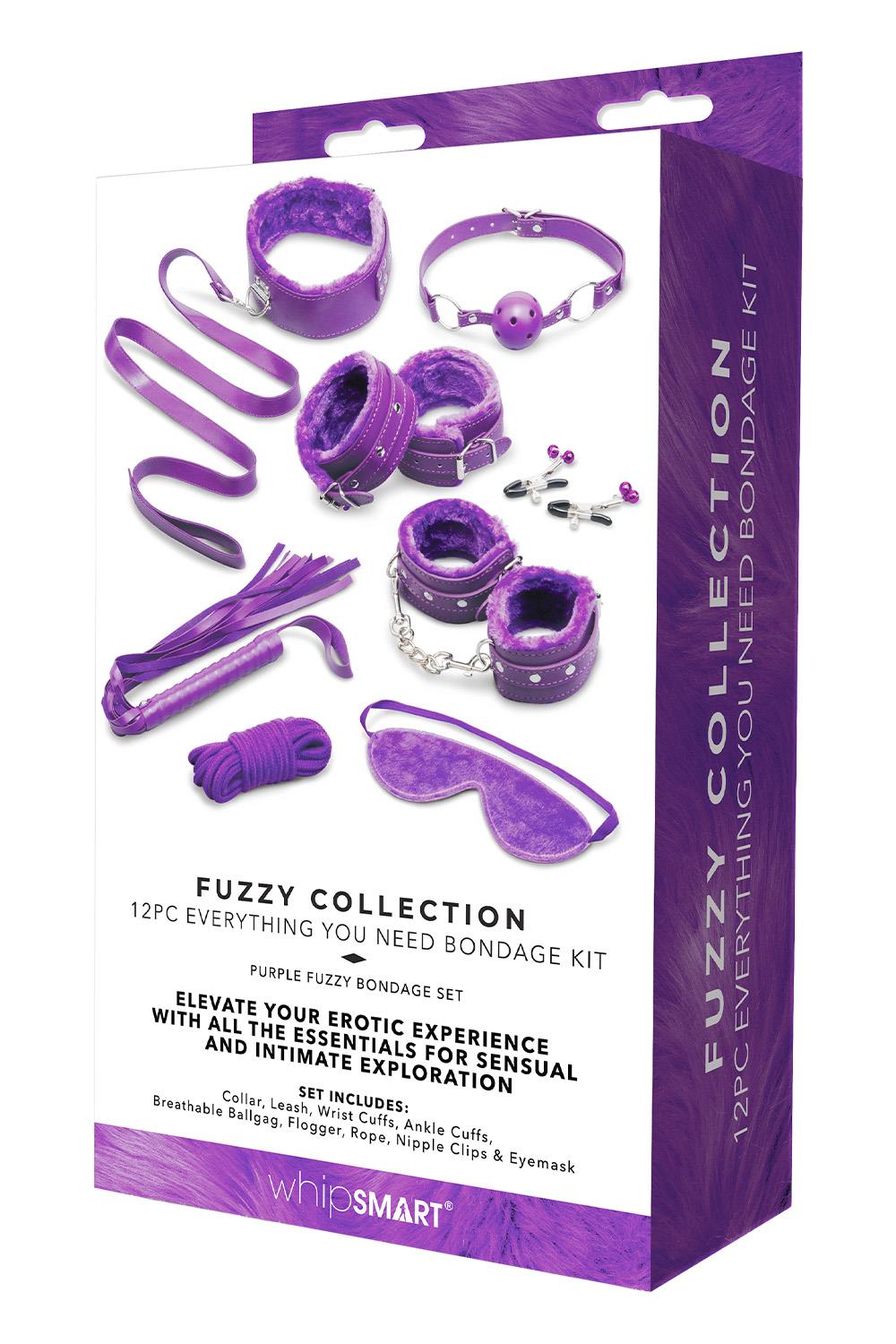 WHIPSMART FUZZY COLLECTION EVERYTHING YOU NEED BONDAGE KIT