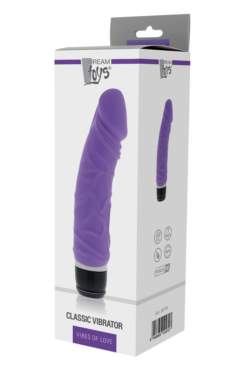 VIBES OF LOVE CLASSIC 6.5 INCH PURPLE