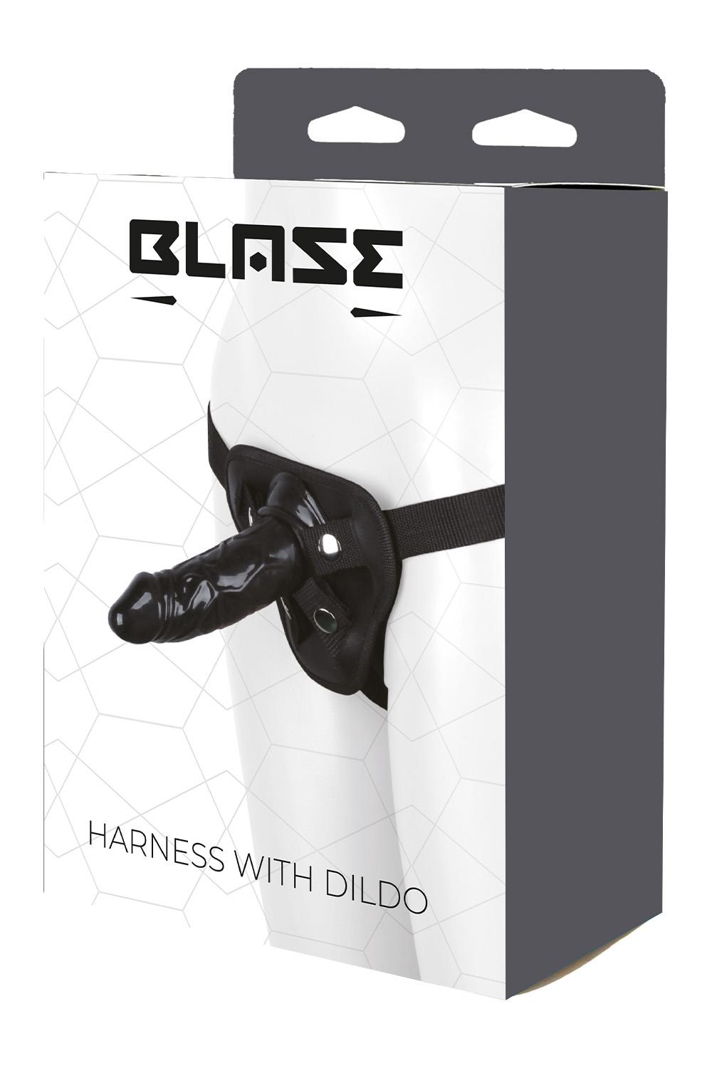 BLAZE HARNESS WITH DILDO