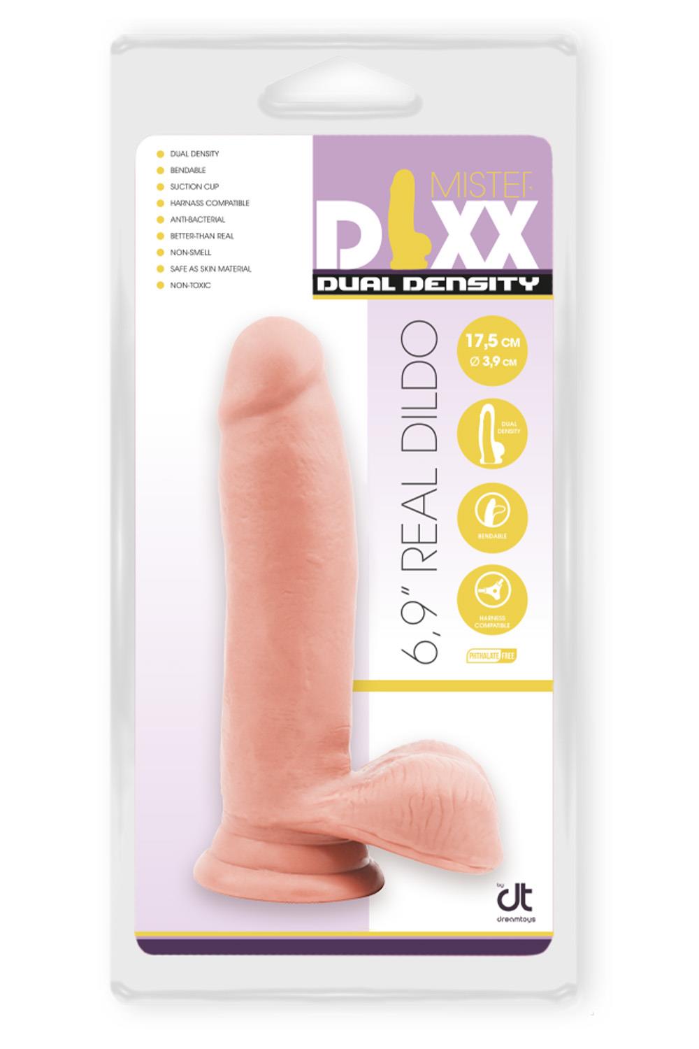 MR. DIXX 6.9 INCH DUAL DENSITY DILDO
