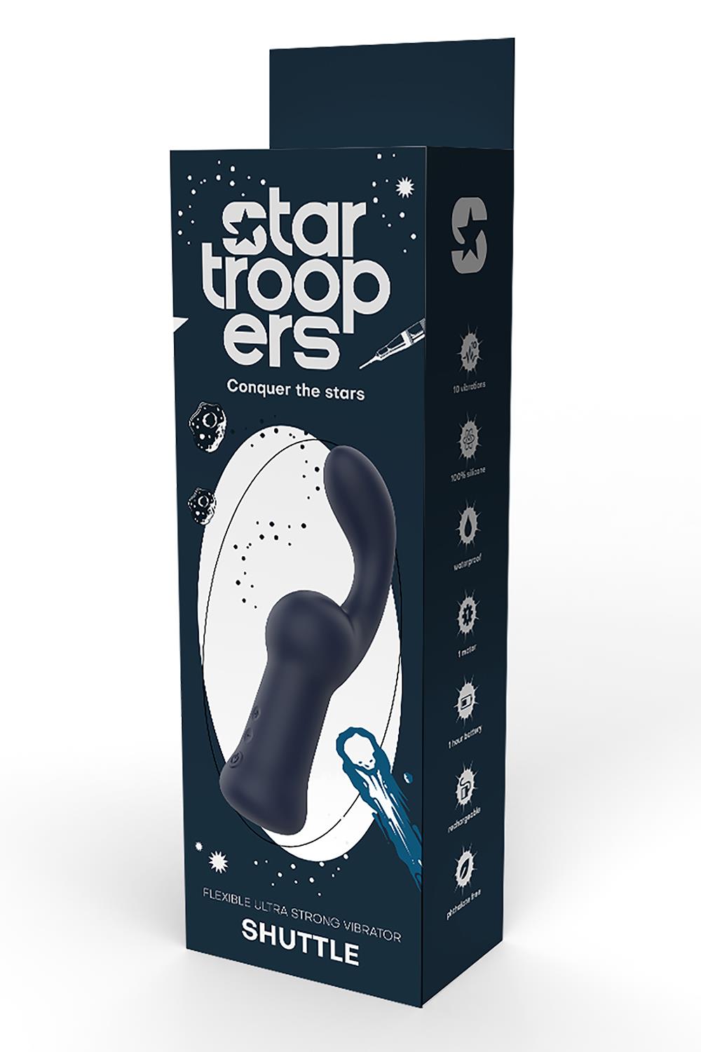 STARTROOPERS SHUTTLE STRONG P-SPOT VIBRATOR