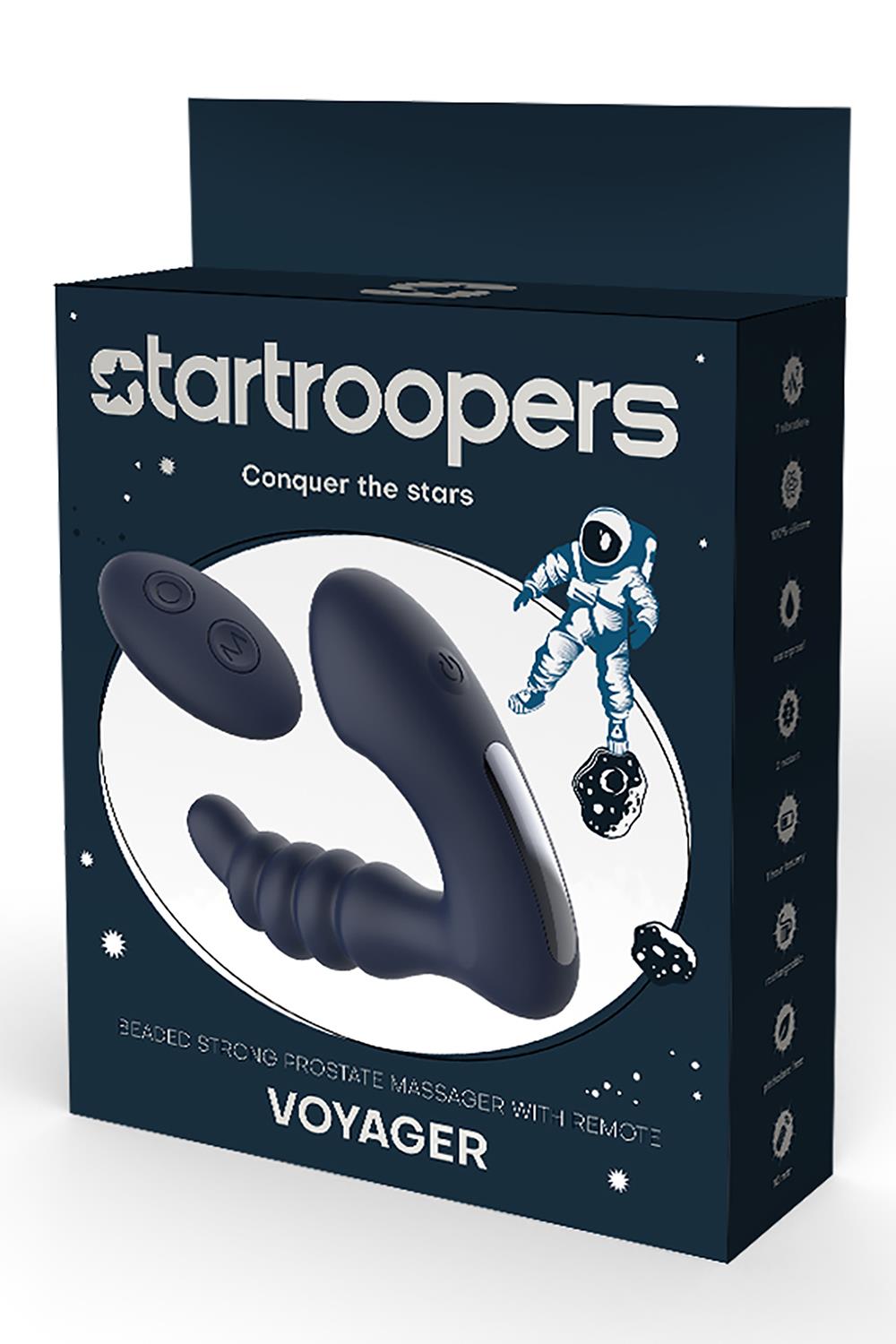 STARTROOPERS VOYAGER PROSTATE MASSAGER WITH REMOTE