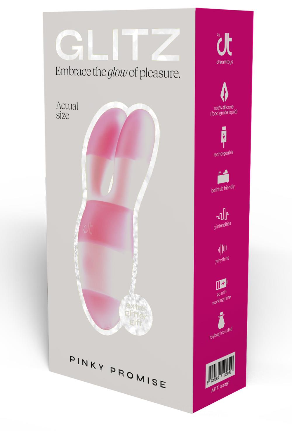GLITZ PINKY PROMISE TRAVEL STIMULATOR