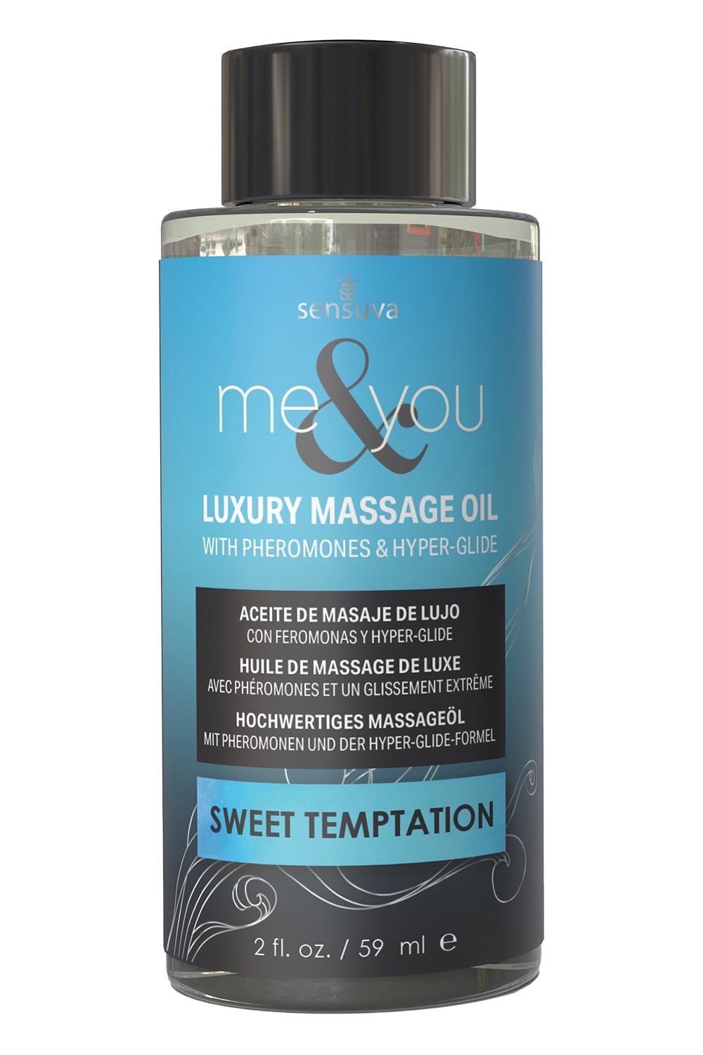 SENSUVA ME AND YOU MASSAGE OIL SWEET TEMPTATION 59ML
