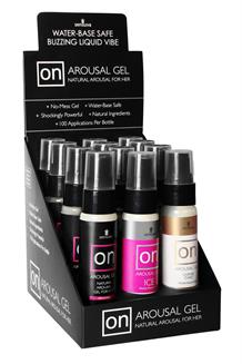 Arousal Gel Assorted 12 Piece Display