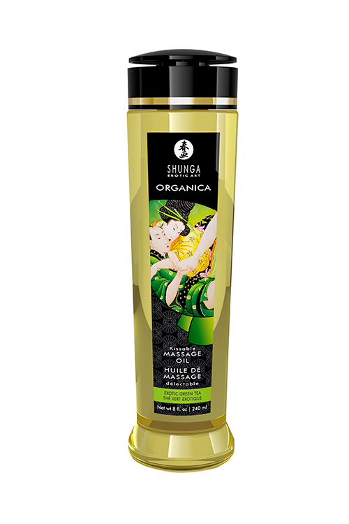 ORGANICA MASSAGE OIL GREEN TEA 240 ML