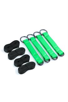 Bed Restraint Straps Green