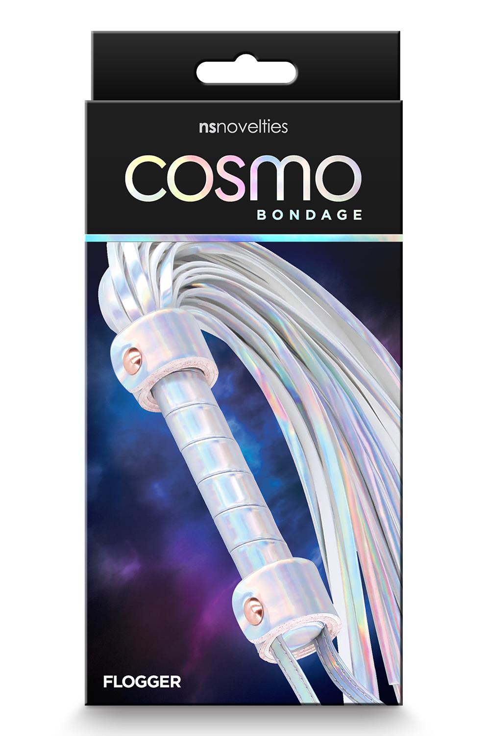 COSMO BONDAGE FLOGGER RAINBOW