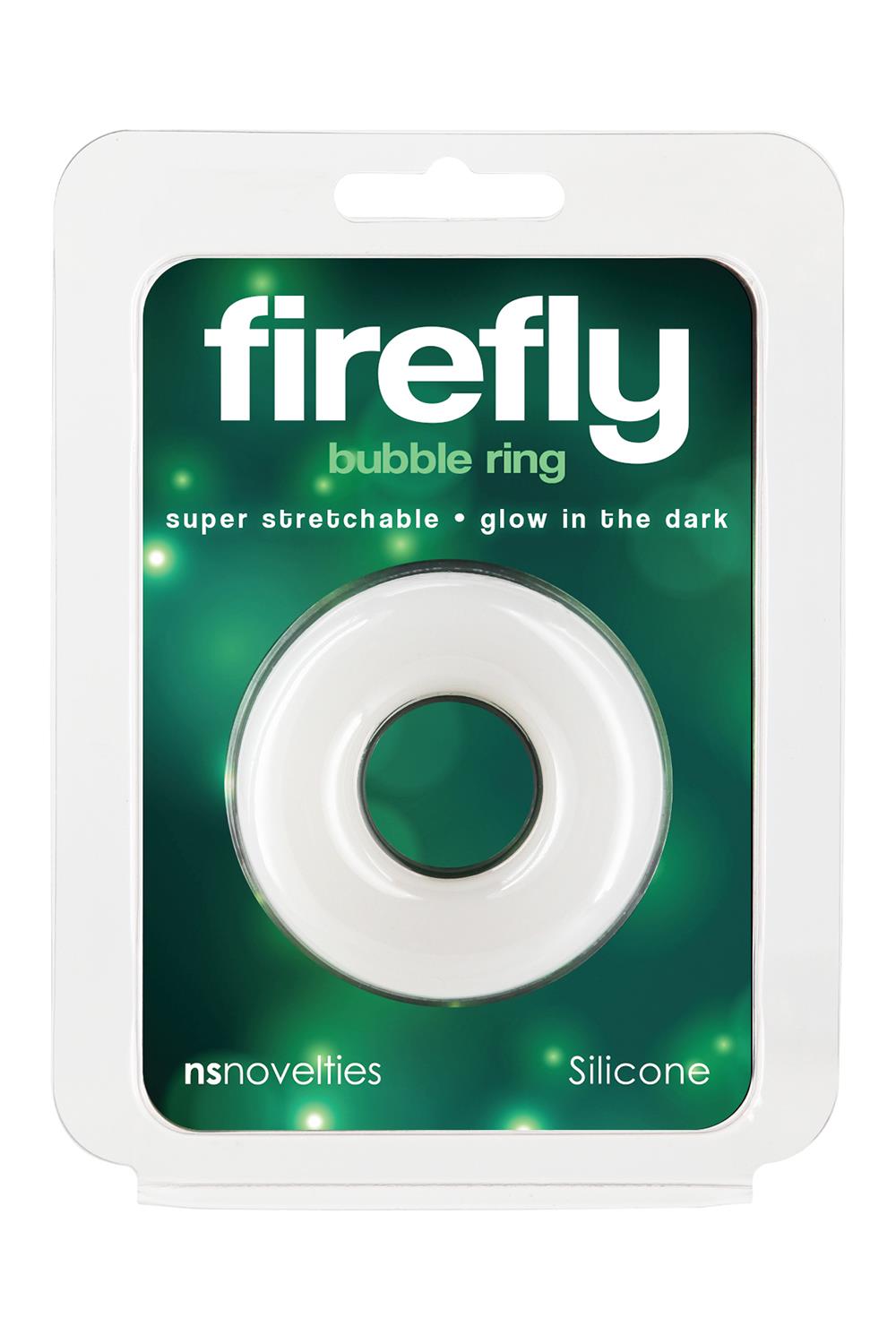 FIREFLY BUBBLE RING MEDIUM WHITE