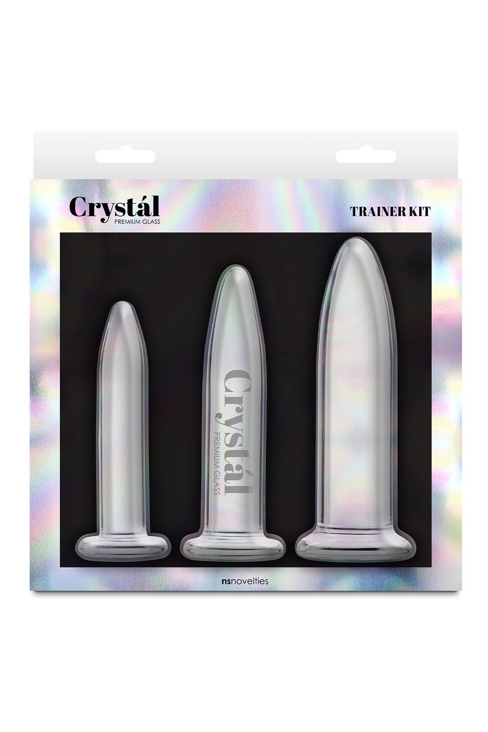 CRYSTAL 3PC TRAINER KIT CLEAR