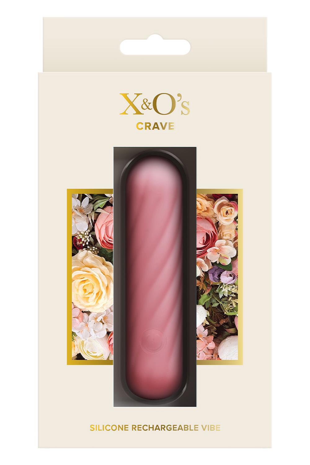 X AND O'S  CRAVE LIGHT PINK
