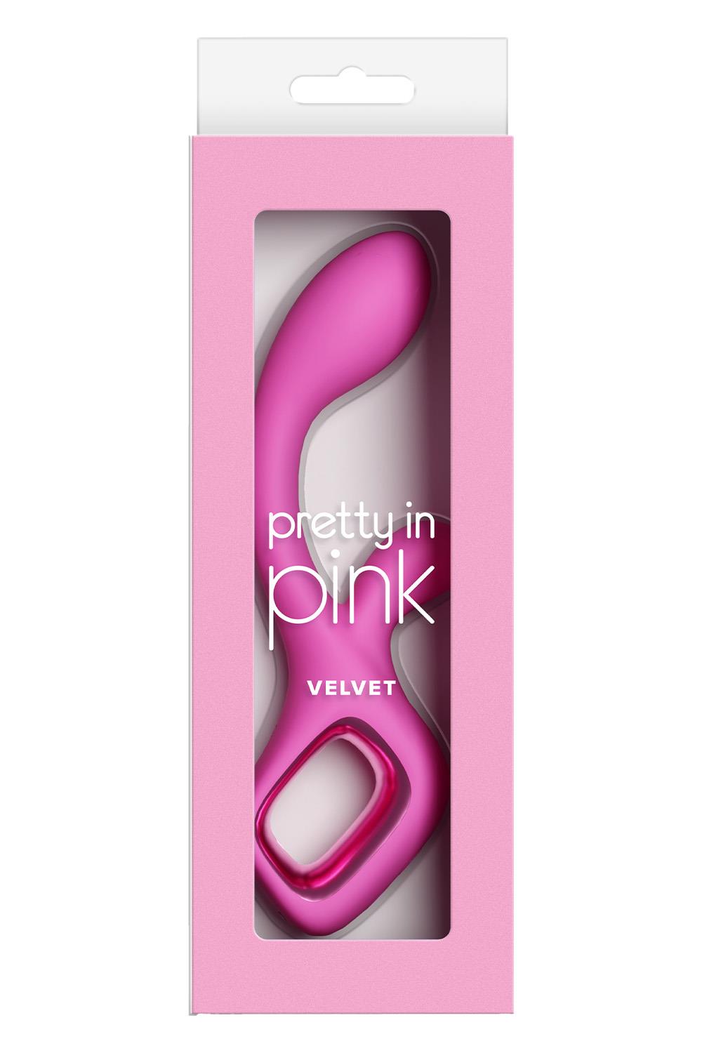 PRETTY IN PINK VELVET PINK