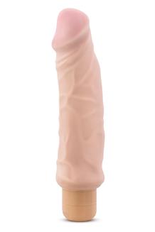 X5 Plus Vibrating Hard On Beige