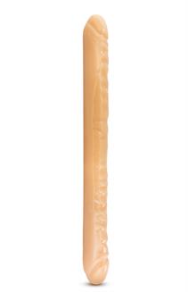 18 Inch Double Dildo Beige
