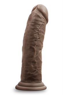 Silicone Dr. Shepherd 8 Inch Dildo with Suction Cup Chocolate