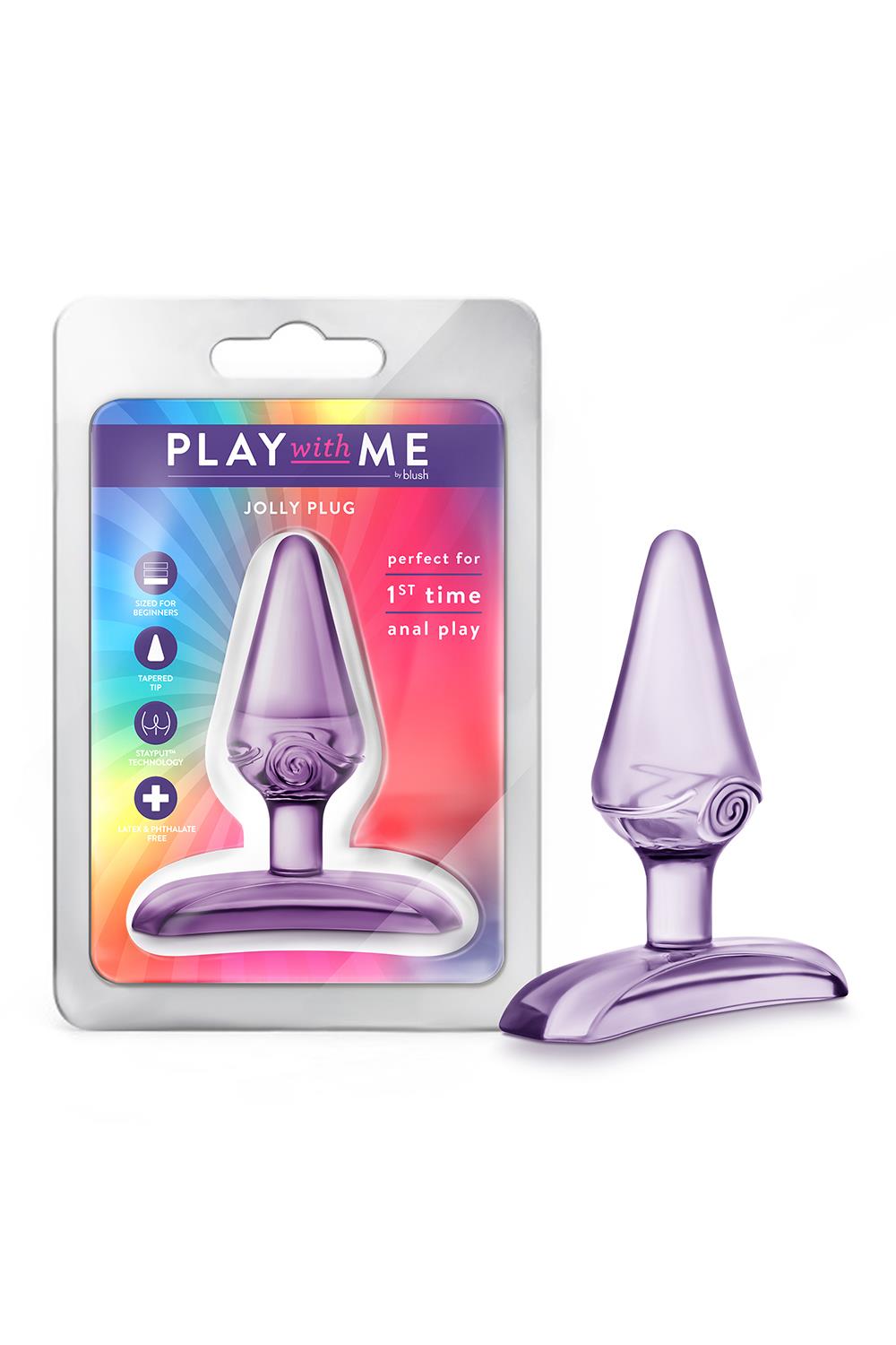 PLAY WITH ME JOLLY PLUG PURPLE