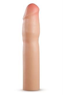 1.5 Inch Silicone Penis Xtender Beige