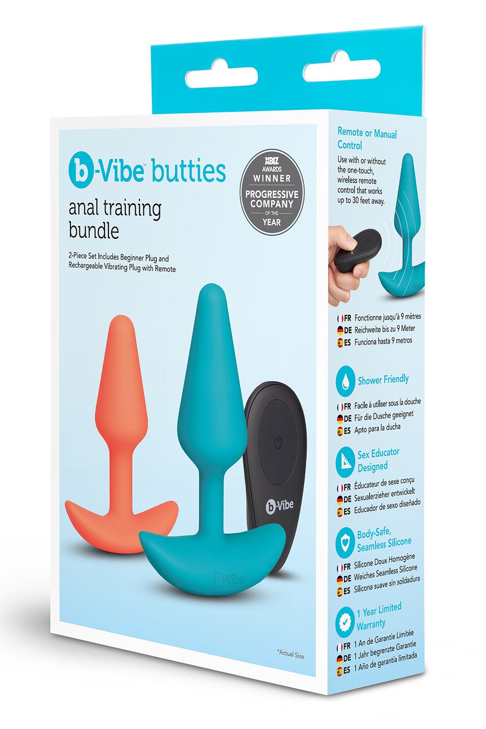 B-VIBE BUTTIES ANAL TRAINING SET (2 PIECE)