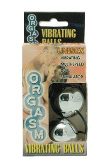 Orgasm Vibrating Ball - Silver