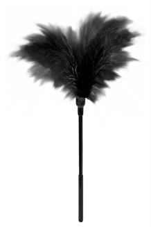 Small Feather Tickler Black