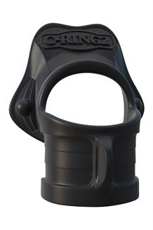 Rock Hard Ring & Ball-Stretcher Black