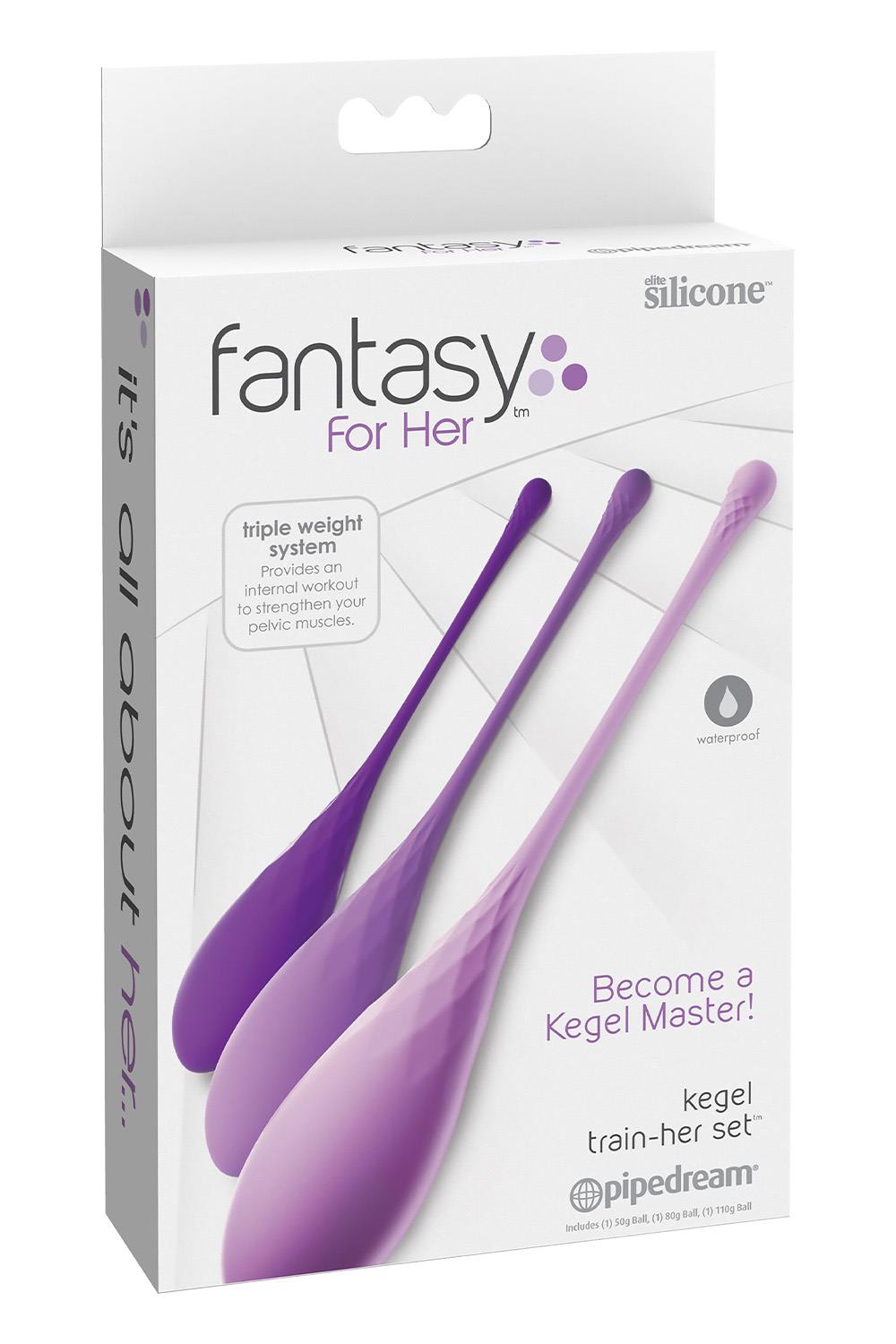 FANTASY FOR HER KEGEL TRAIN-HER SET PURPLE