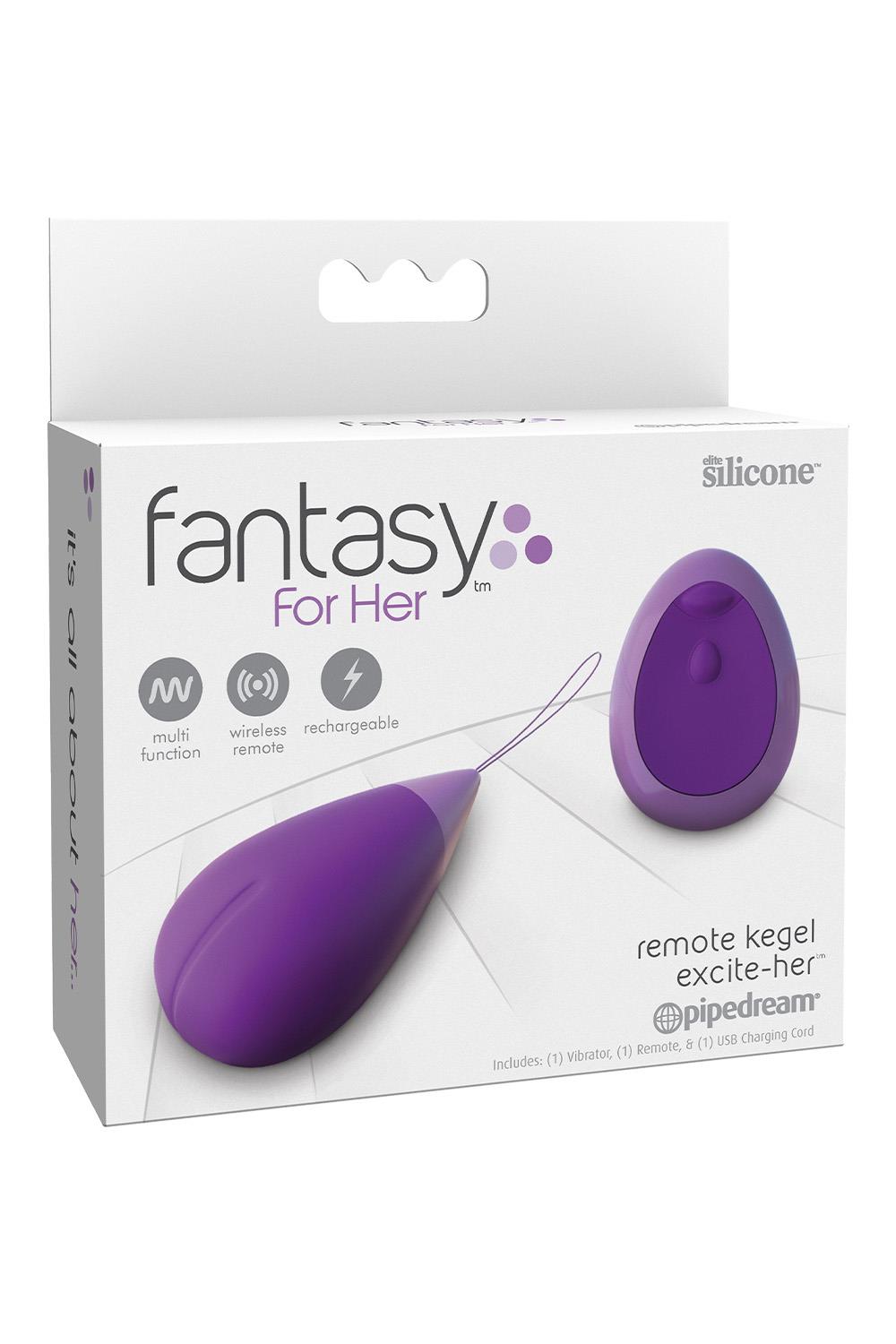 Remote Kegel Excite-Her Purple