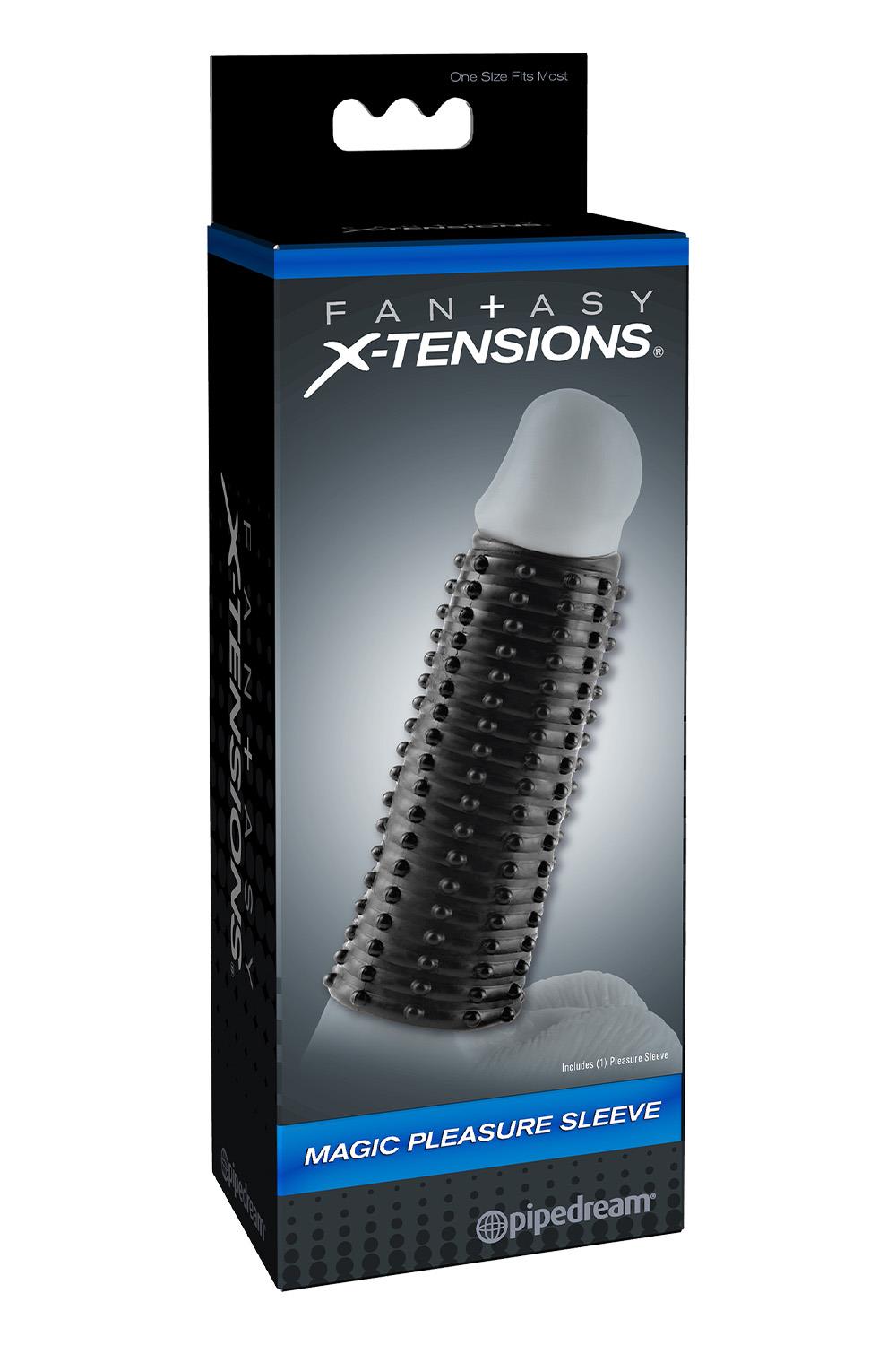FANTASY X-TENSIONS MAGIC PLEASURE SLEEVE BLACK