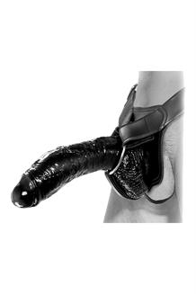 Extreme Hollow Strap-On Black