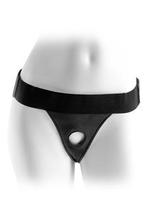 Crotchless Harness Black