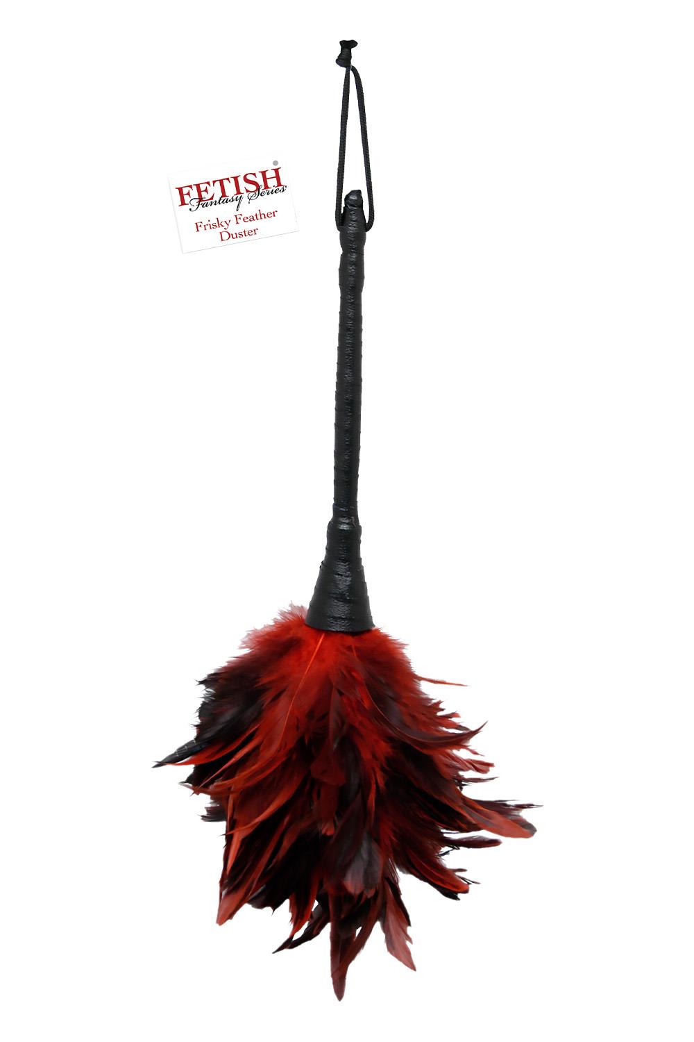 Frisky Feather Duster Red