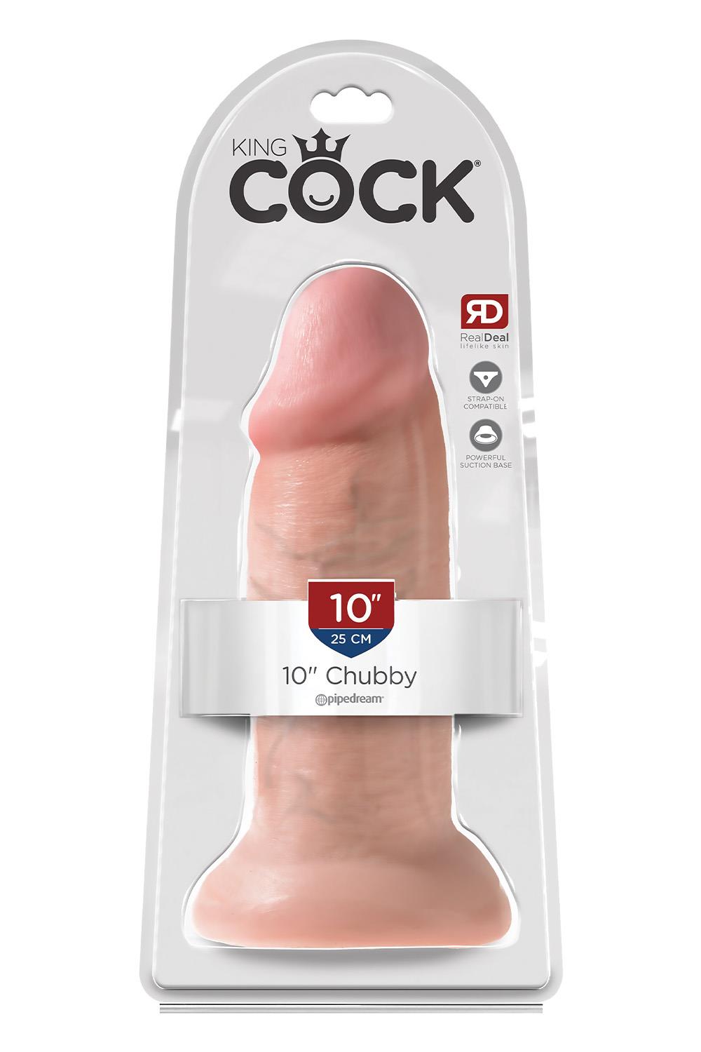 KING COCK 10 INCH CHUBBY LIGHT