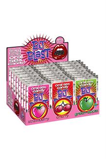 BJ Blast Display - Strawberry - Cherry - Apple 36 pcs