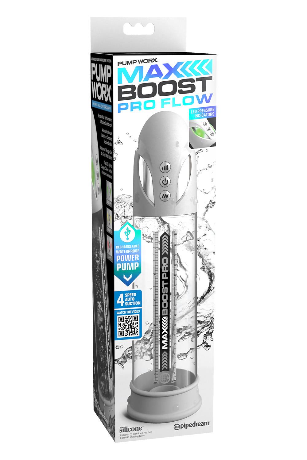 PUMP WORX MAX BOOST PRO FLOW WHITE