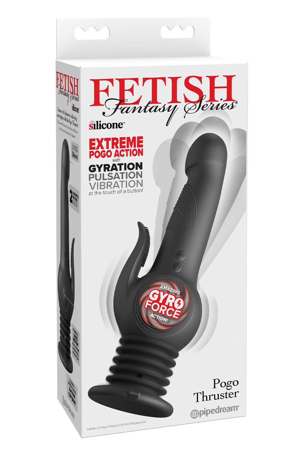 FETISH FANTASY SERIES POGO THRUSTER BLACK
