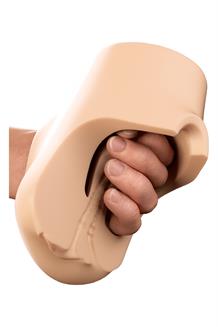 Double Pounder Vibrating Squeeze Stroker