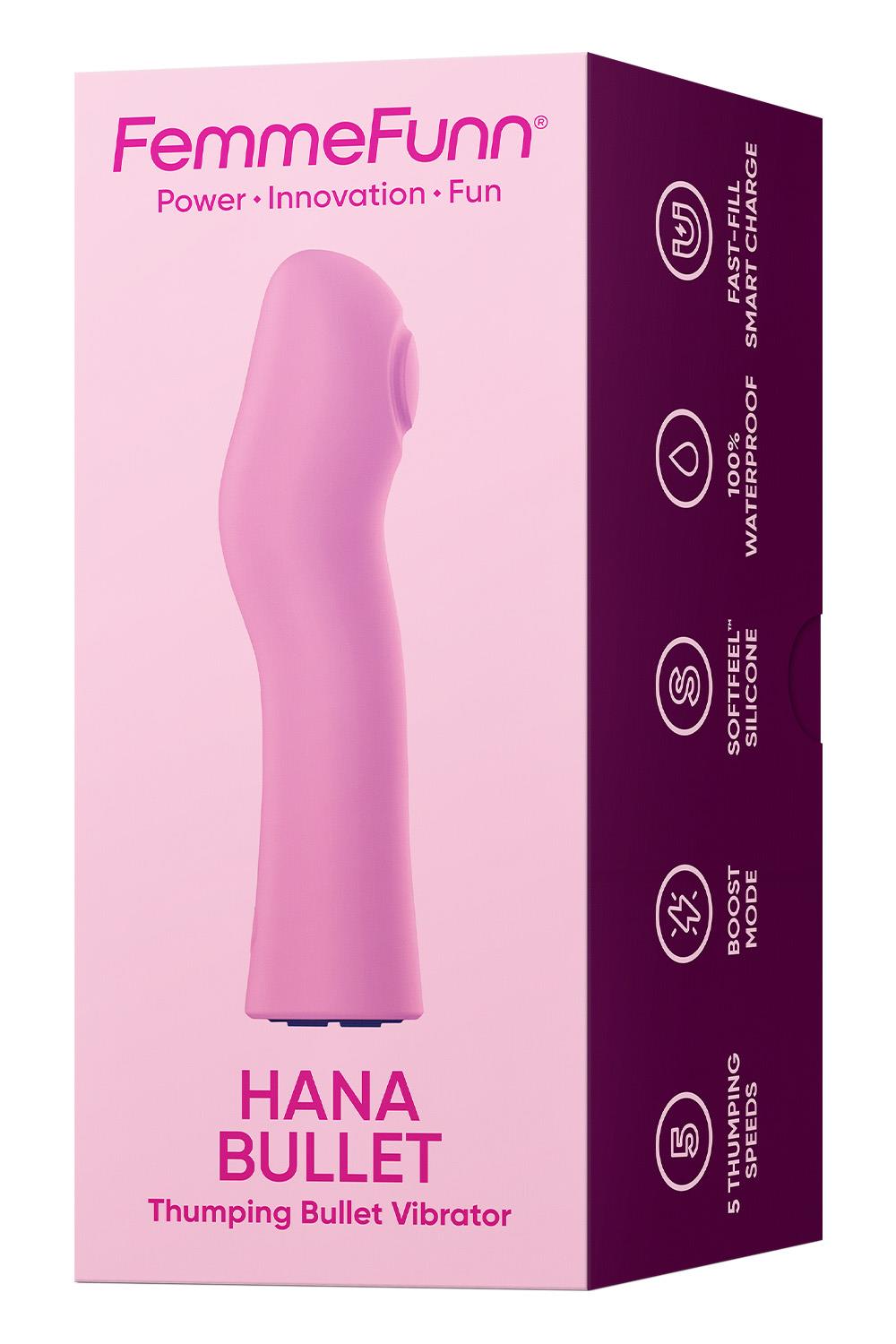 Hana Thumping Bullet Pink