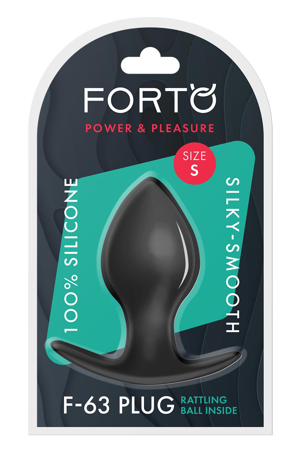 FORTO F-63 RATTLER SPADE SMALL BLACK