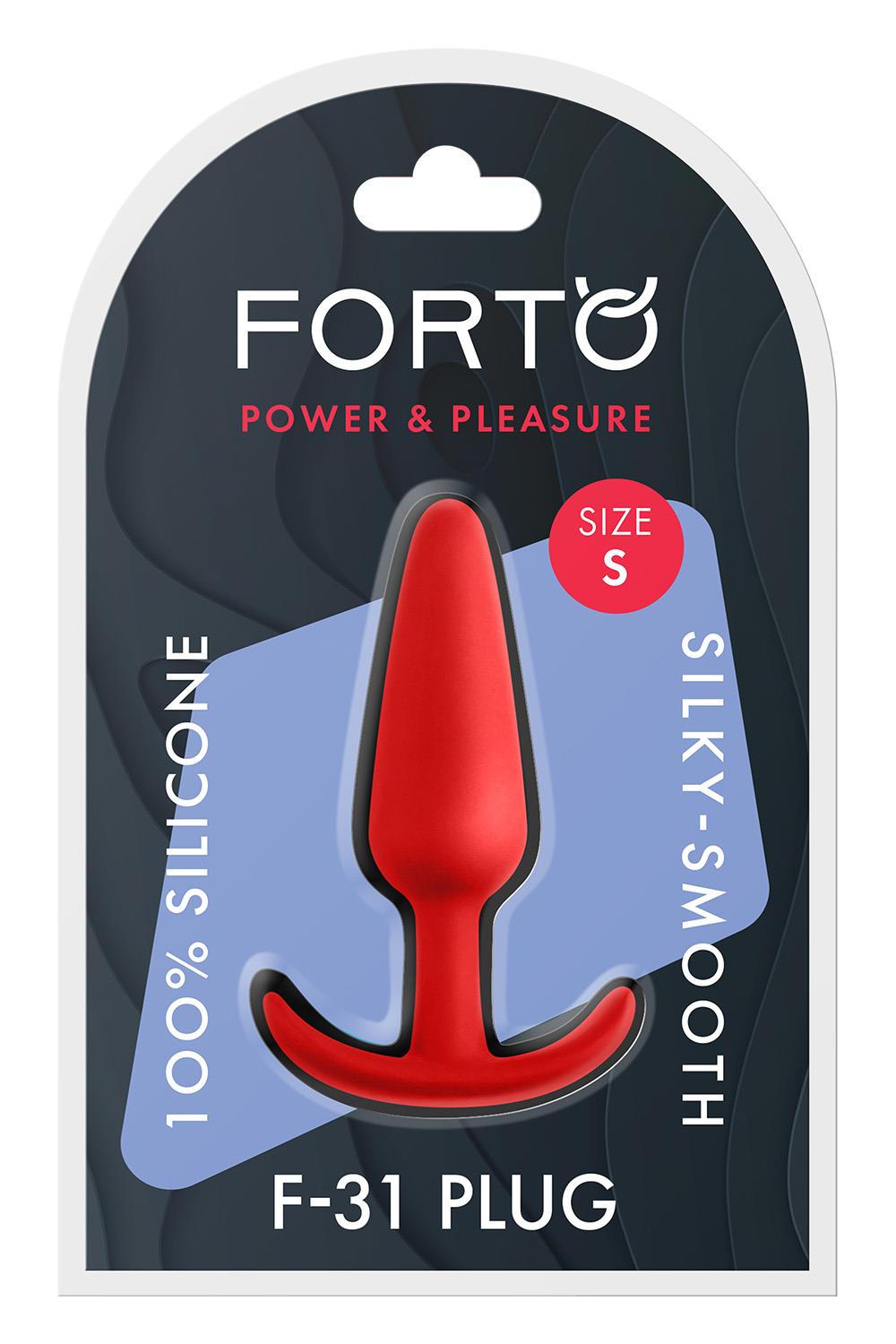 FORTO F-31 PLUG SMALL RED