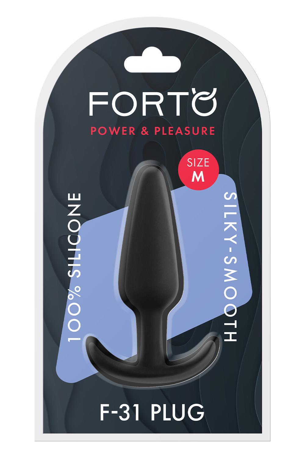 FORTO F-31 PLUG MEDIUM BLACK
