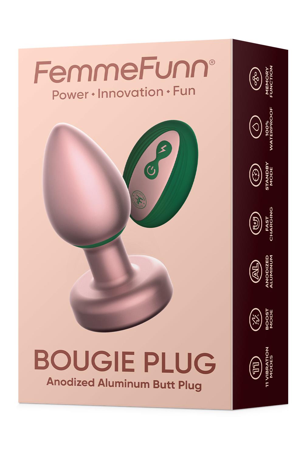 FEMMEFUNN BOUGIE PLUG ROSE GOLD