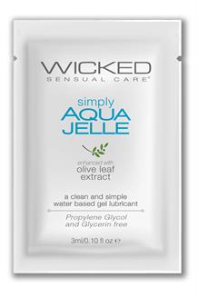 Sachet Wicked Simply Aqua Jelle 50pcs
