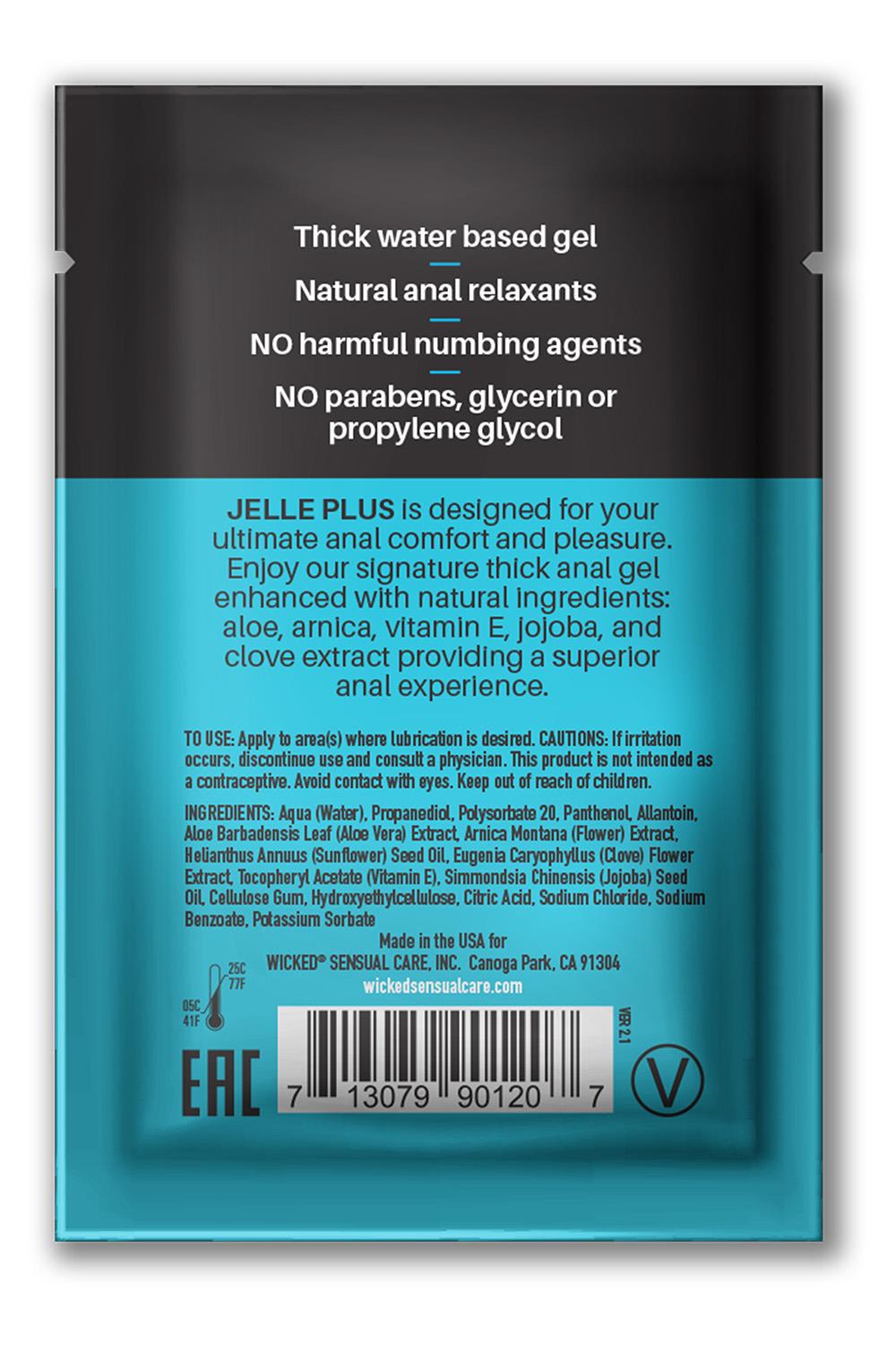 WICKED SACHET JELLE PLUS 50PCS