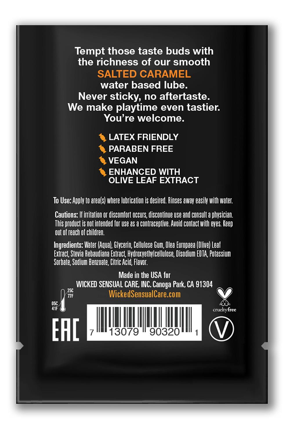 SACHET WICKED SALTED CARAMEL 40PCS